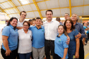 Cerca de 1.100 estudantes do Ensino Fundamental e Ensino Médio, de Sarandi, Noroeste do Paraná, são beneficiados com a nova estrutura da Escola Estadual Vereador Luiz Zanchim, inaugurada nesta sexta-feira (14), pelo governador Carlos Massa Ratinho Junior. - Sarandi, 14/02/2020 - Foto: Rodrigo Félix Leal/AEN