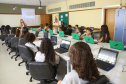 Cerca de 1.100 estudantes do Ensino Fundamental e Ensino Médio, de Sarandi, Noroeste do Paraná, são beneficiados com a nova estrutura da Escola Estadual Vereador Luiz Zanchim, inaugurada nesta sexta-feira (14), pelo governador Carlos Massa Ratinho Junior.  -  Sarandi, 14/02/2020  -  Foto: Jaelson Lucas/AEN