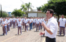 Governador Carlos Massa Ratinho Junior visita o Colégio MIlitar de Maringá - Maringá, 14/02/2020 - Foto: Rodrigo Félix Leal/AEN