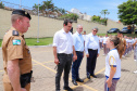 Governador Carlos Massa Ratinho Junior visita o Colégio MIlitar de Maringá - Maringá, 14/02/2020 - Foto: Rodrigo Félix Leal/AEN
