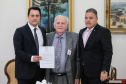 O Governador Carlos Massa Ratinho Junior participa nesta segunda-feira (17),  da solenidade para o pagamento de precatórios preferenciais a credores que participaram das rodadas de negociação promovidas pelo TJPR no ano passado.   Curitiba, 04/02/2020 - Foto: Geraldo Bubniak/AEN