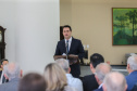 O Governador Carlos Massa Ratinho Junior participa nesta segunda-feira (17),  da solenidade para o pagamento de precatórios preferenciais a credores que participaram das rodadas de negociação promovidas pelo TJPR no ano passado.   Curitiba, 04/02/2020 - Foto: Geraldo Bubniak/AEN
