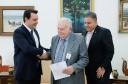 O Governador Carlos Massa Ratinho Junior participa nesta segunda-feira (17),  da solenidade para o pagamento de precatórios preferenciais a credores que participaram das rodadas de negociação promovidas pelo TJPR no ano passado.   Curitiba, 04/02/2020 - Foto: Rodrigo Félix Leal/AEN