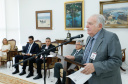 O Governador Carlos Massa Ratinho Junior participa nesta segunda-feira (17),  da solenidade para o pagamento de precatórios preferenciais a credores que participaram das rodadas de negociação promovidas pelo TJPR no ano passado.   Curitiba, 04/02/2020 - Foto: Rodrigo Félix Leal/AEN