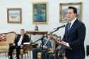 O Governador Carlos Massa Ratinho Junior participa nesta segunda-feira (17),  da solenidade para o pagamento de precatórios preferenciais a credores que participaram das rodadas de negociação promovidas pelo TJPR no ano passado.   Curitiba, 04/02/2020 - Foto: Rodrigo Félix Leal/AEN