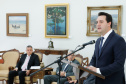 O Governador Carlos Massa Ratinho Junior participa nesta segunda-feira (17),  da solenidade para o pagamento de precatórios preferenciais a credores que participaram das rodadas de negociação promovidas pelo TJPR no ano passado.   Curitiba, 04/02/2020 - Foto: Rodrigo Félix Leal/AEN