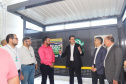 O governador Carlos Massa Ratinho Junior anuncia nesta terça-feira (18) a implantação de mais de 600 novos abrigos para pontos de ônibus em cidades da Região Metropolitana de Curitiba. Participaram: secretário de Desenvolvimento Urbano, João Carlos Ortega; diretor-presidente da Comec, Gilson dos Santos; entre outros.
Curitiba, 18-02-20.
Foto: Arnaldo Alves / AEN.
