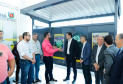 O governador Carlos Massa Ratinho Junior anuncia a implantação de mais de 600 novos abrigos para pontos de ônibus em cidades da Região Metropolitana de Curitiba.  -  Curitiba, 18/02/2020  -  Foto: Rodrigo Félix Leal/AEN