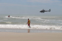 O Litoral do Paraná registrou nesta temporada o menor índice de afogamentos no mar dos últimos cinco anos. Nos primeiros 55 dias do Verão Maior foram registrados três óbitos, número 62,5% menor do que o registrado no mesmo período da temporada anterior, com oito casos.  Foto:SESP