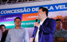 O governador Carlos Massa Ratinho Junior assinou nesta quarta-feira (19) o contrato de concessão de áreas do Parque Estadual Vila Velha, em Ponta Grossa, nos Campos Gerais, para a empresa Eco Parques do Brasil S/A.