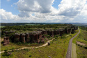 Parque Vila Velha, Furnas e lagoa dourada
Foto Gilson Abreu/Aen