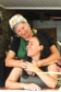Pousada e restaurante Santuário Vitória Régia, no bairro Alto, em Antonina, litoral do Paraná. N/F: Tania Lopes com sua amiga e cozinheira, Lindamar Santos Silva. Antonina, 18-01-20.Foto: Arnaldo Alves / AEN.