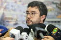O governador Carlos Massa Ratinho Junior e o ministro de Infraestrutura, Tarcísio Freitas, assinaram nesta quinta-feira (27), às 10 horas, o contrato com a Klabin de arrendamento de área no Porto de Paranaguá, para movimentação de celulose. A assinatura será na sede administrativa do Porto de Paranaguá. 