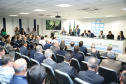 O governador Carlos Massa Ratinho Junior e o ministro de Infraestrutura, Tarcísio Freitas, assinaram nesta quinta-feira (27), às 10 horas, o contrato com a Klabin de arrendamento de área no Porto de Paranaguá, para movimentação de celulose. A assinatura será na sede administrativa do Porto de Paranaguá. 