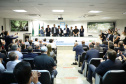 O governador Carlos Massa Ratinho Junior e o ministro de Infraestrutura, Tarcísio Freitas, assinaram nesta quinta-feira (27), às 10 horas, o contrato com a Klabin de arrendamento de área no Porto de Paranaguá, para movimentação de celulose. A assinatura será na sede administrativa do Porto de Paranaguá. 