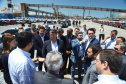 O governador Carlos Massa Ratinho Junior e o ministro de Infraestrutura, Tarcísio Freitas, assinaram nesta quinta-feira (27), às 10 horas, o contrato com a Klabin de arrendamento de área no Porto de Paranaguá, para movimentação de celulose. A assinatura será na sede administrativa do Porto de Paranaguá. 