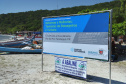 O governador Carlos Massa Ratinho Junior assinou nesta quinta-feira (27) a ordem de serviço para o início das obras de reforma e melhorias nos trapiches de Nova Brasília e Encantadas, na Ilha do Mel, em Paranaguá. O ministro de Infraestrutura, Tarcísio Gomes de Freitas, participou da solenidade. O investimento de R$ 9,5 milhões são da empresa pública Portos do Paraná. As obras devem demorar cerca de sete meses. - Curitiba, 27/02/2020 - Foto: José Fernando Ogura/AEN