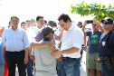 O governador Carlos Massa Ratinho Junior assinou nesta quinta-feira (27) a ordem de serviço para o início das obras de reforma e melhorias nos trapiches de Nova Brasília e Encantadas, na Ilha do Mel, em Paranaguá. O ministro de Infraestrutura, Tarcísio Gomes de Freitas, participou da solenidade. O investimento de R$ 9,5 milhões são da empresa pública Portos do Paraná. As obras devem demorar cerca de sete meses. - Curitiba, 27/02/2020 - Foto: José Fernando Ogura/AEN