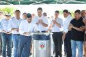 O governador Carlos Massa Ratinho Junior assinou nesta quinta-feira (27) a ordem de serviço para o início das obras de reforma e melhorias nos trapiches de Nova Brasília e Encantadas, na Ilha do Mel, em Paranaguá. O ministro de Infraestrutura, Tarcísio Gomes de Freitas, participou da solenidade. O investimento de R$ 9,5 milhões são da empresa pública Portos do Paraná. As obras devem demorar cerca de sete meses. - Curitiba, 27/02/2020 - Foto: José Fernando Ogura/AEN