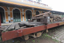Estação ferroviária de Antonina, litoral do Paraná.Antonina, 18-01-20.Foto: Arnaldo Alves / AEN.