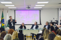 A aula inaugural dos programas de residência da Secretaria de Estado da Saúde e Escola Pública de Saúde do Paraná aconteceu nesta segunda-feira (02), no auditório da secretaria, em Curitiba. Os programas de residência multiprofissional nas áreas de Enfermagem, Farmácia, Psicologia, Serviço Social e Terapia Ocupacional e de Enfermagem Obstétrica iniciam as atividades deste ano com 24 estudantes. Foto:SESA