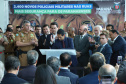 O governador Carlos Massa Ratinho Junior formalizou nesta terça-feira (03) o início do concurso para contratação de 2.400 policiais e bombeiros militares. Em solenidade no Palácio Iguaçu, o governador firmou o contrato com a Fundação da Universidade Federal do Paraná (Funpar), que será a responsável pela organização do concurso.