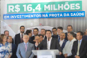 O governador Carlos Massa Ratinho Junior entrega nesta quarta-feira (04) 164 veículos a municípios de diversas regiões do Estado.
Curitiba, 04-03-20.
Foto: Arnaldo Alves / AEN