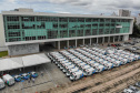 Entrega de Carros e Ambulâncias da SESAEstacionamento Palácio Iguaçu
Foto Gilson Abreu/ANPr