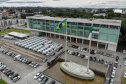 Entrega de Carros e Ambulâncias da SESAEstacionamento Palácio Iguaçu
Foto Gilson Abreu/ANPr