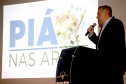O secretário da Justiça, Família e Trabalho (Ney Leprevost) e a diretora-presidente do Museu Oscar Niemayer, Juliana Vosnika, assinaram nesta quarta-feira (04/03) termo de compromisso para a implantação do programa Piá nas Artes, que vai beneficiar crianças e adolescentes em situação de acolhimento, socioeducação, comunidades indígenas, povos tradicionais e quilombolas.  Foto:SEJUF