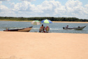 Ilhas, trilhas e praias cristalinas formam as belezas do Rio Paraná.Icaraíma - Foto: Ari Dias/AEN