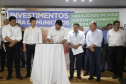 O governador Carlos Massa Ratinho Junior em reunião com prefeitos da AMSULPAR e visita as obras da ponte José Richa
Foto Gilson Abreu/Aen
