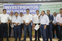 O governador Carlos Massa Ratinho Junior em reunião com prefeitos da AMSULPAR e visita as obras da ponte José Richa
Foto Gilson Abreu/Aen
