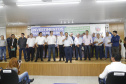 O governador Carlos Massa Ratinho Junior em reunião com prefeitos da AMSULPAR e visita as obras da ponte José Richa
Foto Gilson Abreu/Aen
