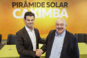 A Copel e a Prefeitura de Curitiba vão instalar uma usina pública de energia no aterro sanitário da Caximba. A instalação terá o formato de pirâmide e será movida a painéis solares e biomassa. A capacidade será de 5 Megawatt (MW).Foto: Copel