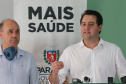 O Governador Carlos Massa Ratinho Junior visita nesta terça-feira (14/04)  as instalações do Hospital Regional de Ivaiporã que terá 104 leitos, sendo 10 reservados para Unidade de Terapia Intensiva (UTI), centro cirúrgico e enfermarias.  Ivaipora, 14/04/2020 - Foto: Geraldo Bubniak/AEN