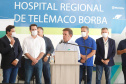 O Hospital Regional de Telêmaco Borba, nos Campos Gerais, vai entrar em funcionamento após uma espera de mais de dez anos. Para isso, o governador Carlos Massa Ratinho Junior assinou nesta terça-feira (14) um convênio com a Klabin e a prefeitura do município, permitindo que o complexo médico possa operar em até 45 dias.