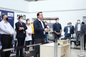 O governador Carlos Massa Ratinho Junior esteve nesta quinta-feira (23) no Hospital Regional Universitário dos Campos Gerais, em Ponta Grossa, e anunciou o repasse de mais de R$ 28 milhões para ações de combate ao novo coronavírus na região.