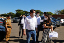 O governador Carlos Massa Ratinho Junior confirmou nesta sexta-feira (24) a contratação de 108 novos leitos para o Hospital Universitário de Maringá. O investimento é de R$ 15,3 milhões, sendo R$ 7,8 milhões para custeio para os próximos seis meses e R$ 7,5 milhões em equipamentos, mobília e insumos médicos.Foto: Gilson Abreu/AEN