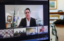 O governador Carlos Massa Ratinho Junior apresentou ao novo ministro da Saúde, Nelson Teich, a estrutura hospitalar e o plano de ação do Governo do Paraná para enfrentamento à Covid-19. A reunião virtual aconteceu nesta quarta-feira (29), com a participação dos demais governadores do Sul, Carlos Moisés (Santa Catarina) e Eduardo Leite (Rio Grande do Sul).