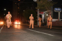 Curitiba, 30 de Abril de 2020. Banda da PMPR faz live pelas ruas da cidade - Soldado Ismael Ponchio.