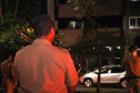 Curitiba, 30 de Abril de 2020. Banda da PMPR faz live pelas ruas da cidade - Soldado Ismael Ponchio.