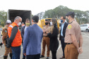 Servidores da Segurança arrecadam mais de 20 toneladas de alimentos. Foto:SESP