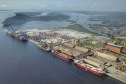 Porto de Paranaguá dobra embarques de soja.
 Foto: José Fernando Ogura/AEN