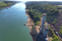 Segunda ponte de Foz do Iguaçu tem ritmo intenso de obras. Foto: José Fernando Ogura/AEN
