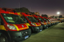 O Governo do Estado reforçou a estrutura do Corpo de Bombeiros do Paraná com a aquisição de 34 novos veículos e seis aparelhos desencarceradores. 
A entrega dos equipamentos foi feita nesta quarta-feira (24) pelo governador Carlos Massa Ratinho Junior em cerimônia simbólica no Palácio Iguaçu. 