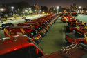 O Governo do Estado reforçou a estrutura do Corpo de Bombeiros do Paraná com a aquisição de 34 novos veículos e seis aparelhos desencarceradores. 
A entrega dos equipamentos foi feita nesta quarta-feira (24) pelo governador Carlos Massa Ratinho Junior em cerimônia simbólica no Palácio Iguaçu. 