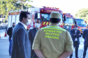 O Governo do Estado reforçou a estrutura do Corpo de Bombeiros do Paraná com a aquisição de 34 novos veículos e seis aparelhos desencarceradores. 
A entrega dos equipamentos foi feita nesta quarta-feira (24) pelo governador Carlos Massa Ratinho Junior em cerimônia simbólica no Palácio Iguaçu. 