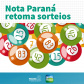 Os sorteios referentes aos meses de abril e maio serão realizados em julho. Já os sorteios de junho e julho serão realizados juntamente com o de agosto, colocando o cronograma novamente em dia.
