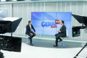 O governador Carlos Massa Ratinho Junior afirmou nesta sexta-feira (10) em entrevista ao programa Balanço Geral, da RIC, que o Estado mantém o equilíbrio no combate ao novo coronavírus com apoio da sociedade. Ele agradeceu o esforço da população, o compromisso com o isolamento social e os cuidados com a higiene. Foto: RODRIGO FELIX LEAL